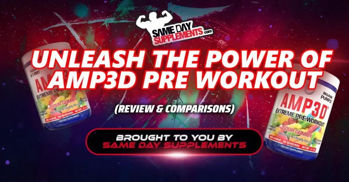 Unleash the Power of Hi-Tech's AMP3D Pre-Workout (Review)